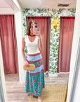 Artisan Mosaic Maxi Skirt