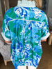 Flower Pop Oversized Top