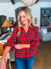 Christmas Darling Plaid Top