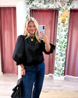 La Belle Puff Sleeve Top