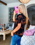 PREORDER: Zenzi Jungle Smocked Top