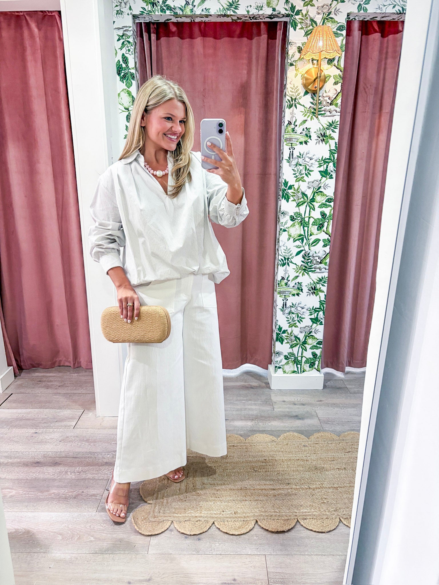 Casual Luxe Stripe Top