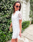 Sweet Escape Lace Mini Dress