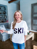 Ski Sport Sweater-White/Navy