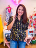 Petals And Pinot Peplum Top