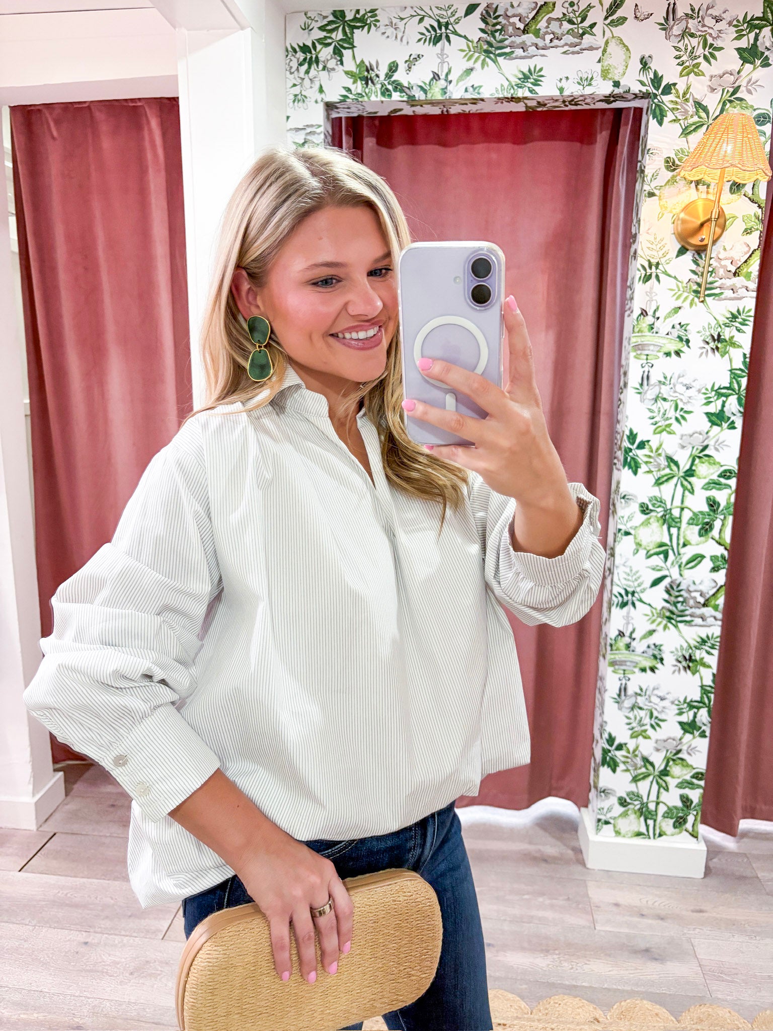 Casual Luxe Stripe Top