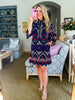 Deco Darling Embroidered Mini Dress