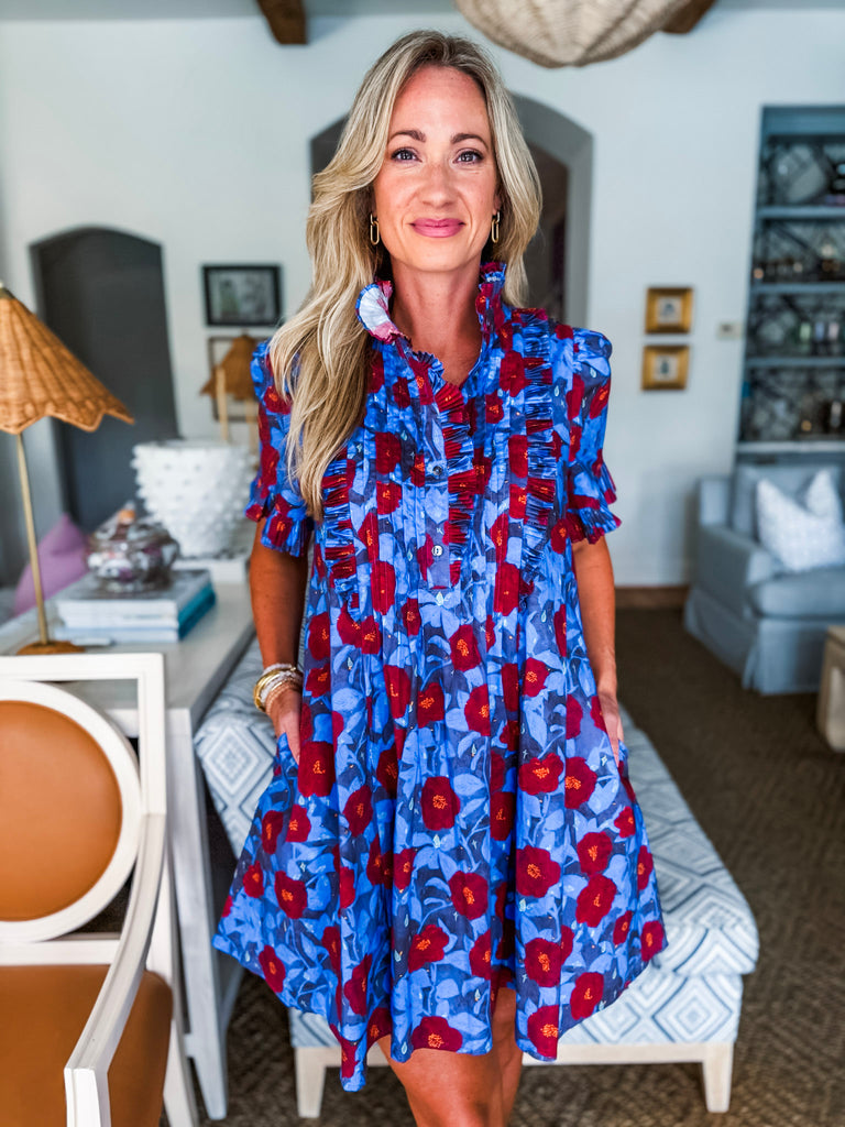 Better Babe Floral Mini Dress
