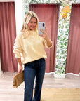 Downtown Girl Sweater-Natural