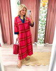 Cardinal Holiday Maxi Dress
