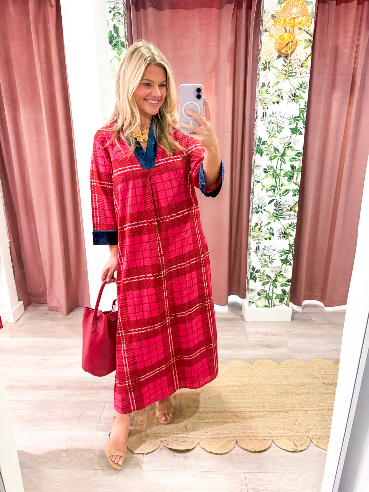 Cardinal Holiday Maxi Dress