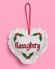 Naughty or Nice Christmas Ornament
