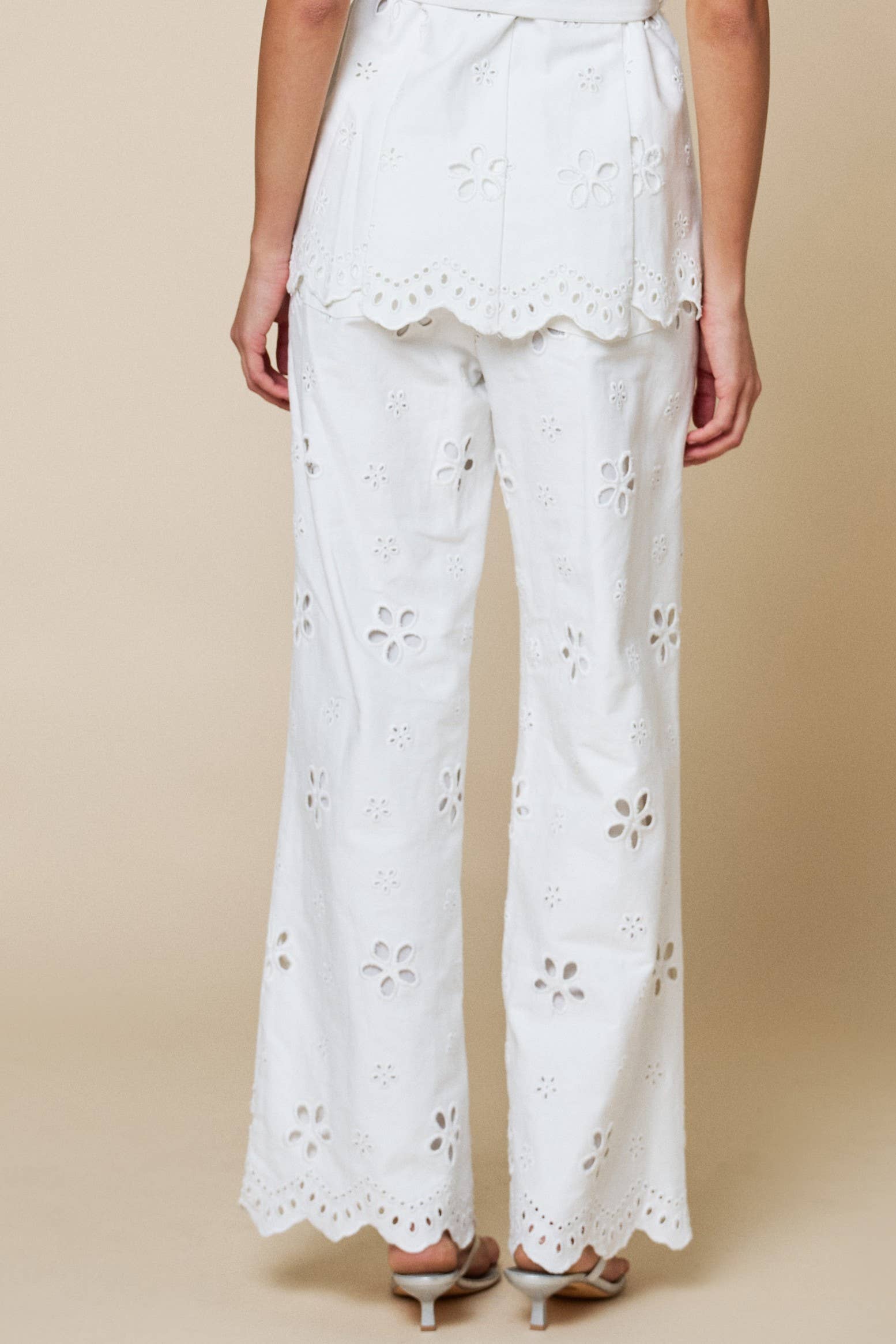 Soft Musk Embroidered Pants