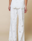 Soft Musk Embroidered Pants