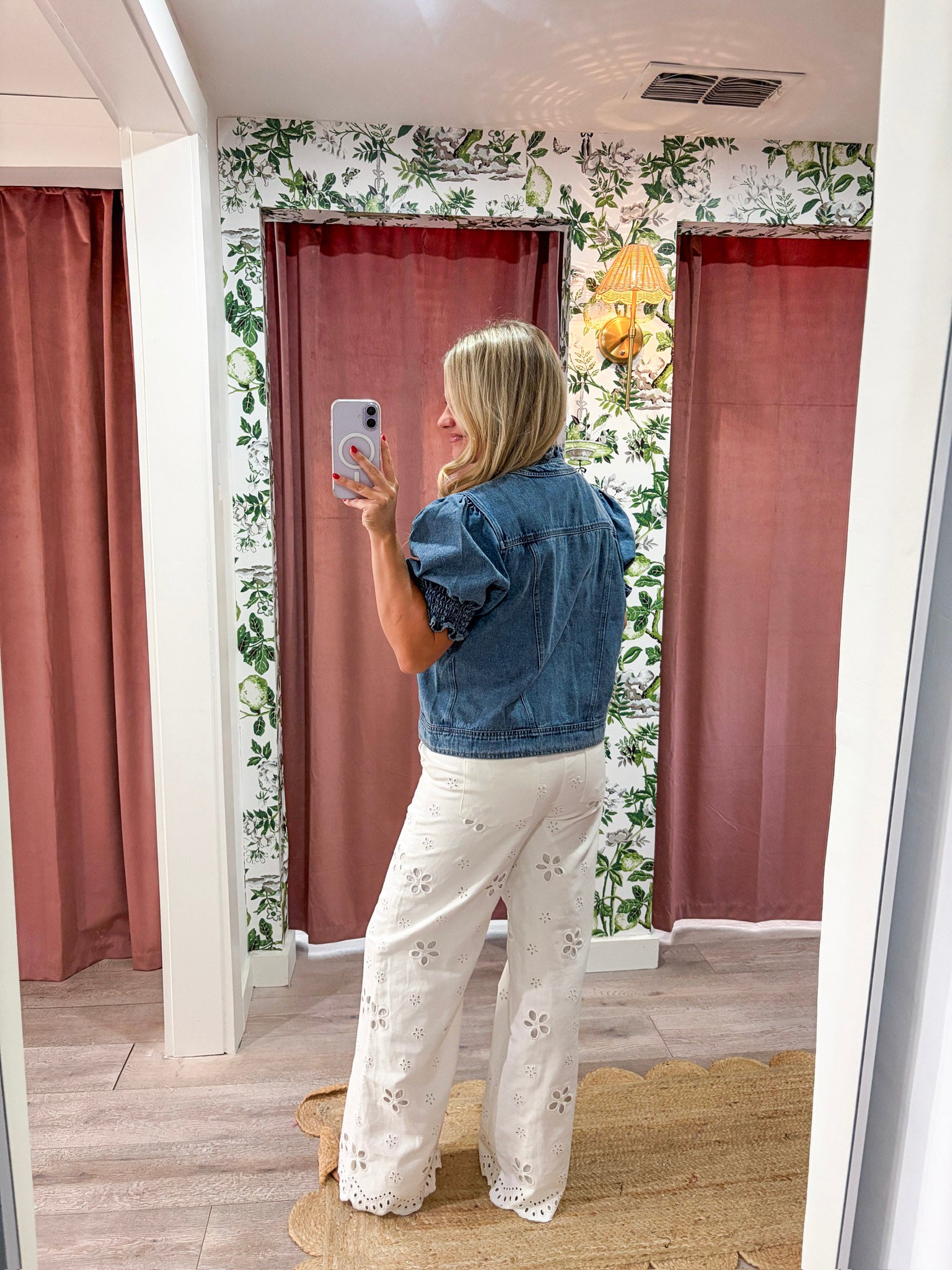 Darling Denim Puff Sleeve Jacket