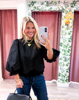 La Belle Puff Sleeve Top