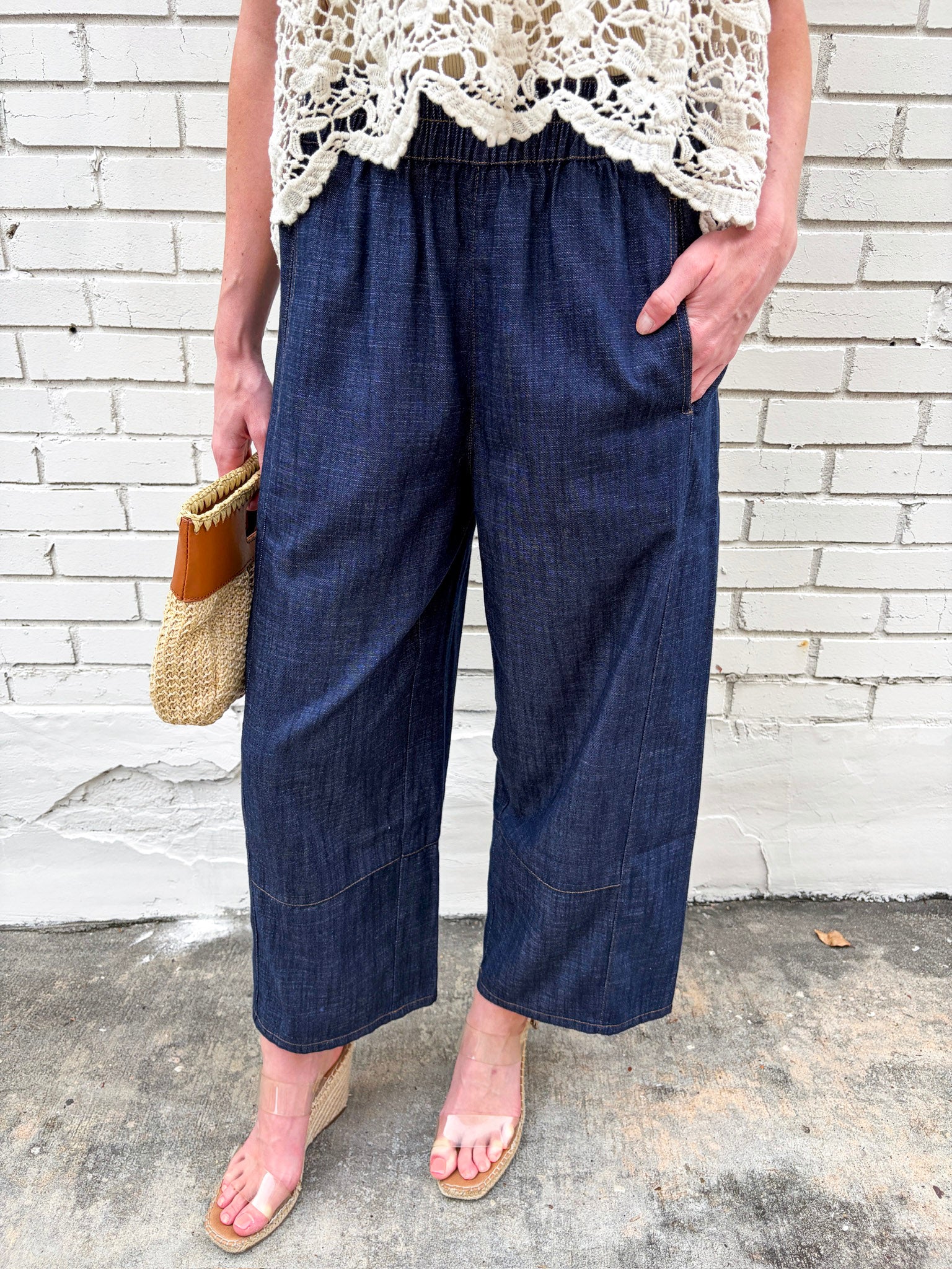 Easy Daylight Wide Leg Pants