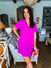 Great Time Mini Dress- Magenta