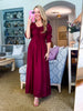 Pinot Sipping Maxi Dress