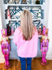 Holly Jolly Christmas Pullover-Pink
