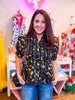 Petals And Pinot Peplum Top