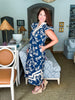 Teatime Time Floral Print Midi Dress