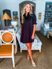 Love Language Mini Dress-Black