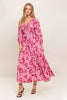Modern Romance Floral Midi Dress