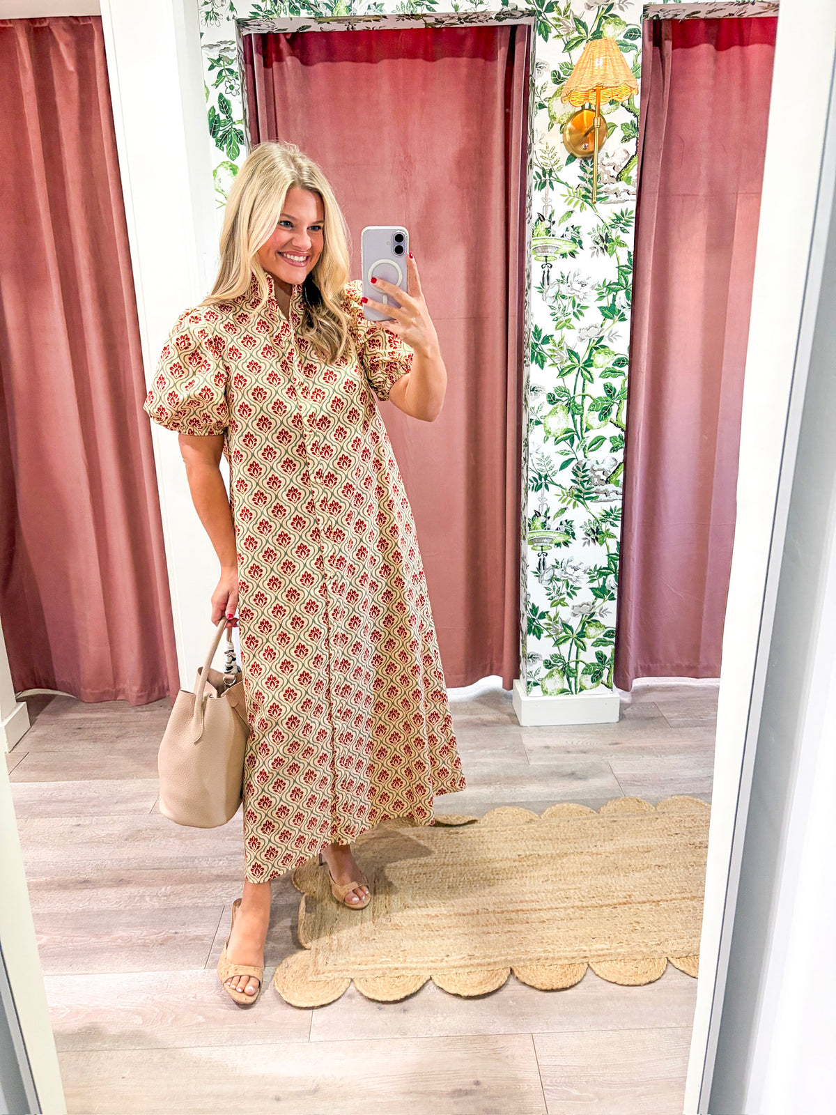 Garden Veranda Midi Dress