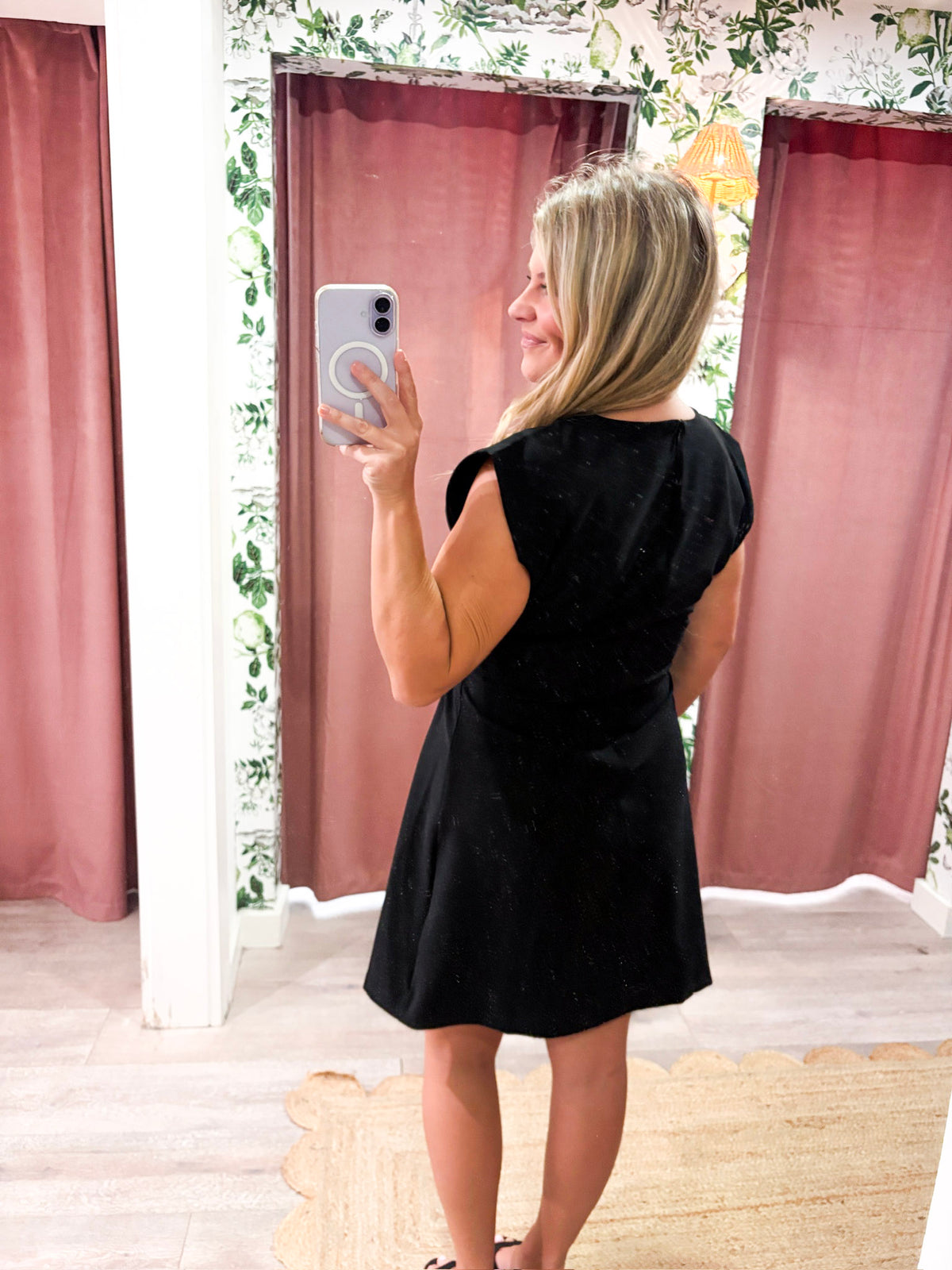 Timeless Era Mini Dress-Black