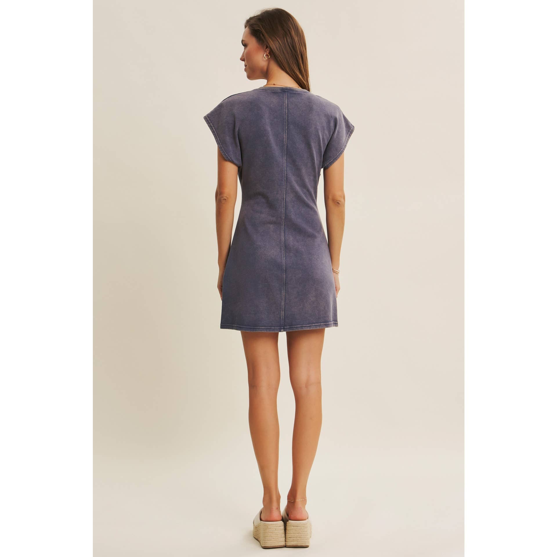 Easygoing Terry Mini Dress