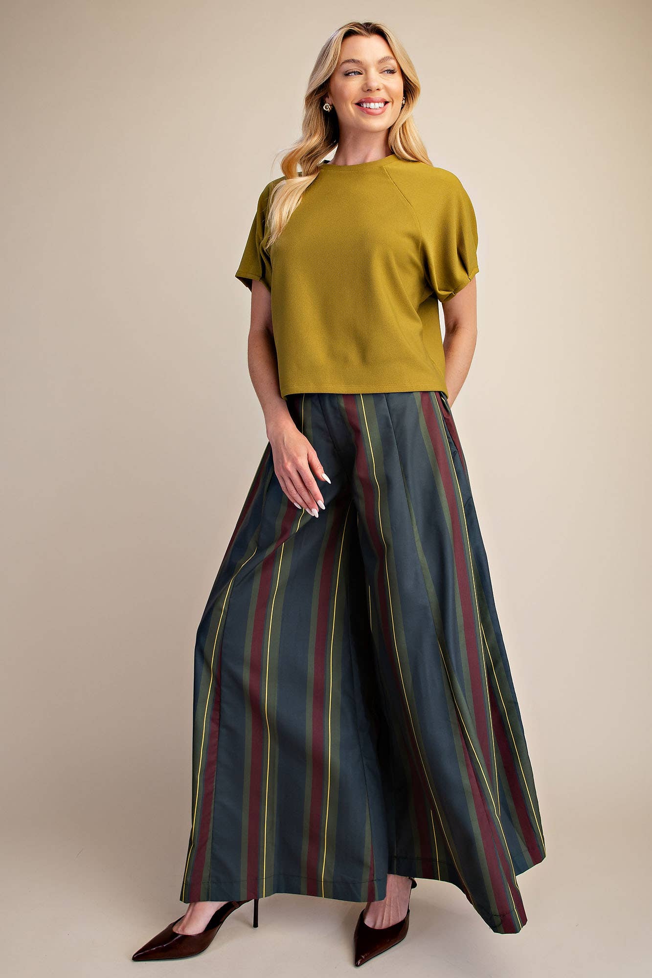 Autumn Orchard Top-Light Olive