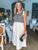Stay Sweet Midi Dress-Ecru