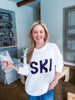 Ski Sport Sweater-White/Navy