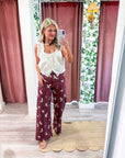 Vintage Grace Embroidered Top-White