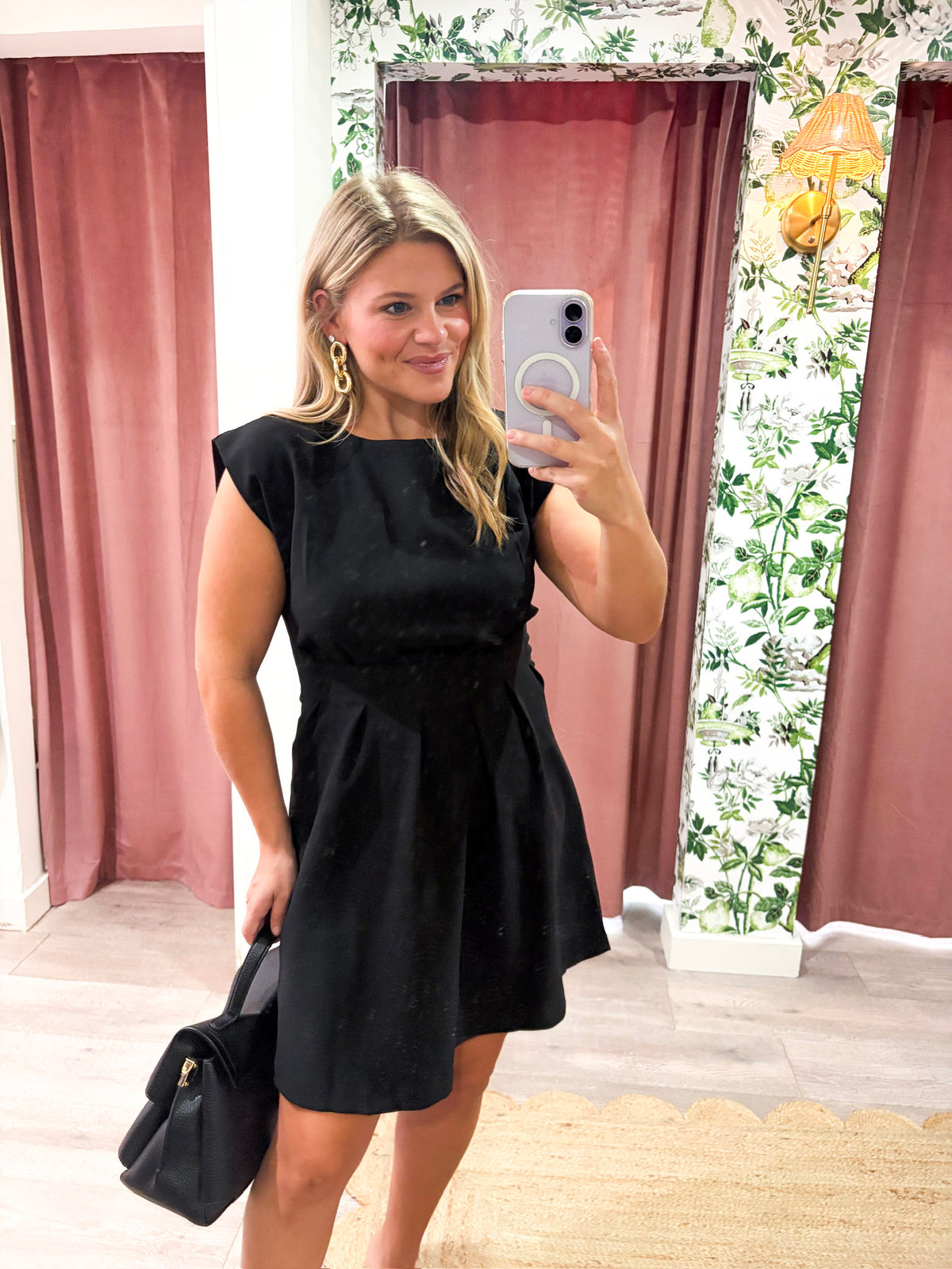 Timeless Era Mini Dress-Black
