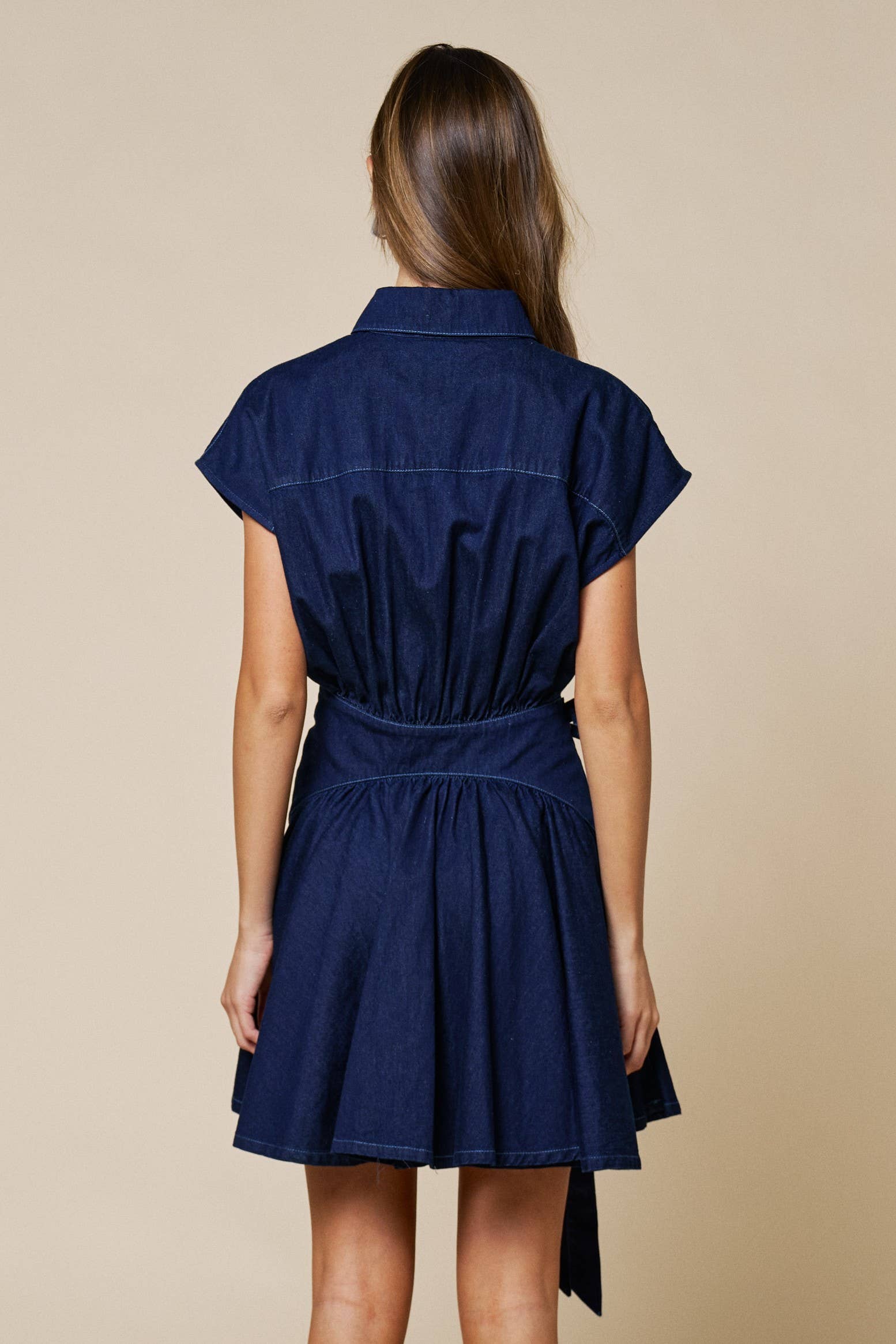 Downtown Denim Mini Dress