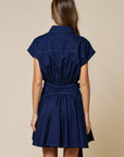 Downtown Denim Mini Dress