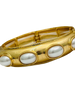 Pearl Bangle- Gold/Pearl