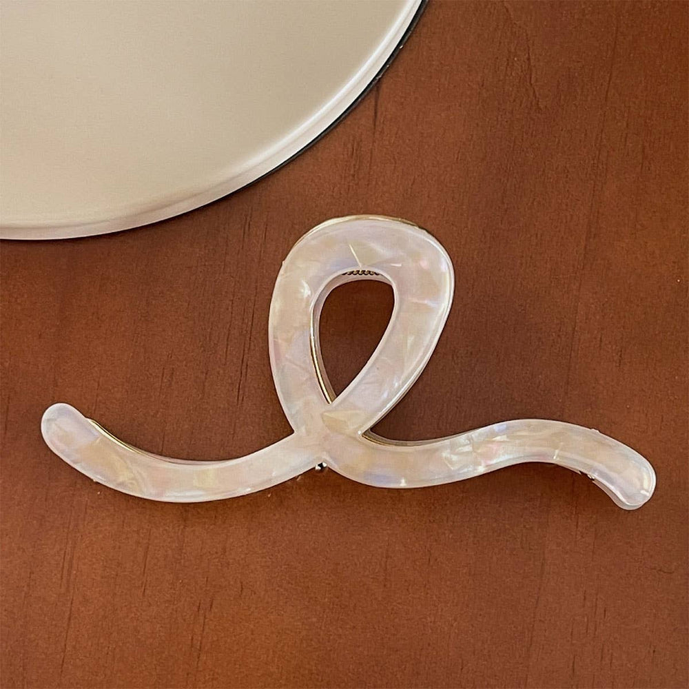 Loop Hair Clip for Thick Hair-Beige