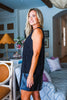 Metropolitan Style Faux Suede Dress