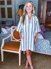 Jules Stripe Shirt Dress