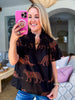 Zenzi Jungle Smocked Top