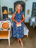 Meadow Song Floral Midi Dress