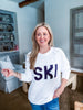 Ski Sport Sweater-White/Navy