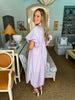 Best Wishes Smocked Dress- Lavender