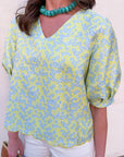 Dainty Charm Jacquard Top