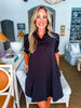 Love Language Mini Dress-Black