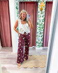 Vintage Grace Embroidered Top-White