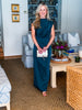 Turning Heads Maxi Dress- Green